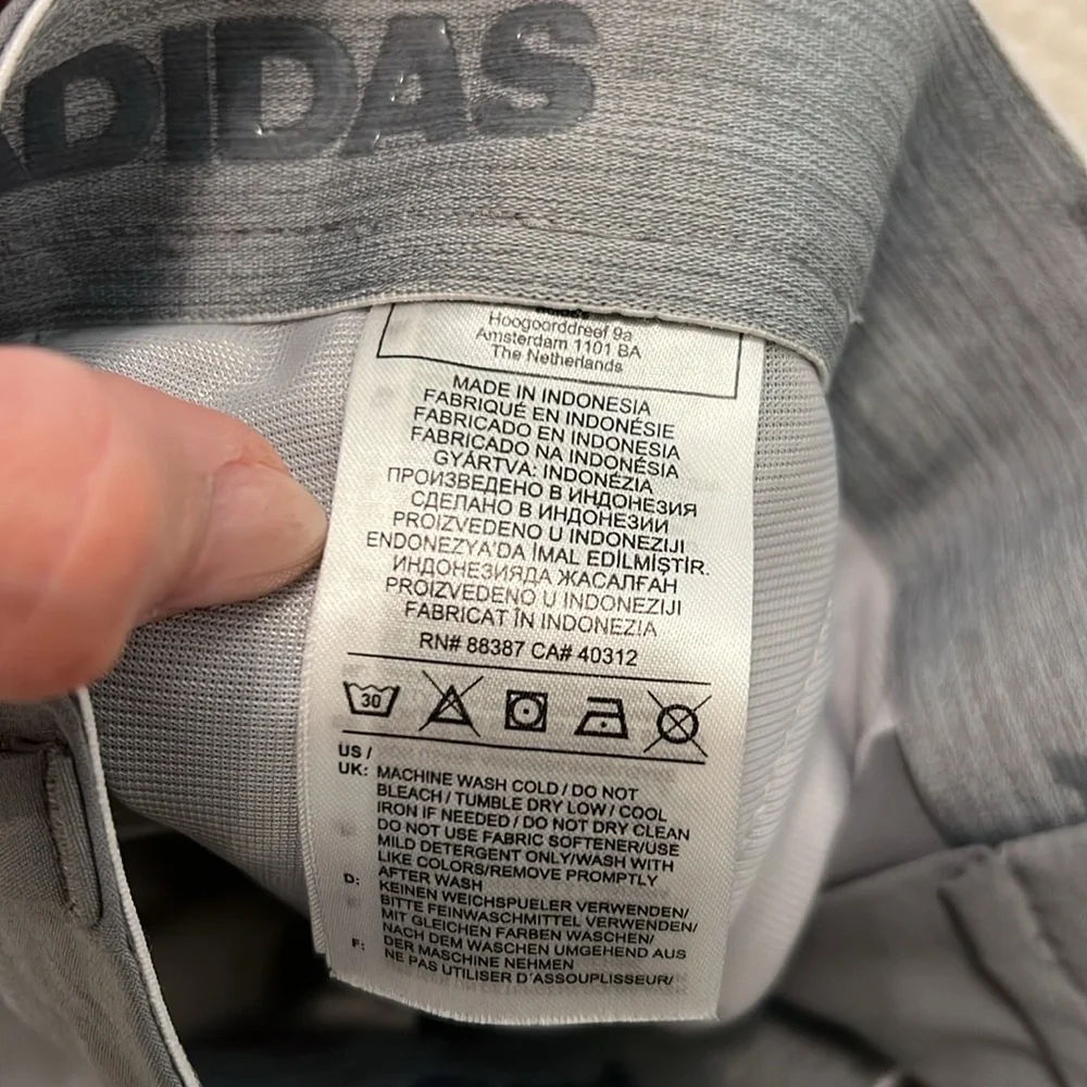 adidas Golf Men's Standard Ultimate 365 Core Golf Short Grey - Picture 10 of 11